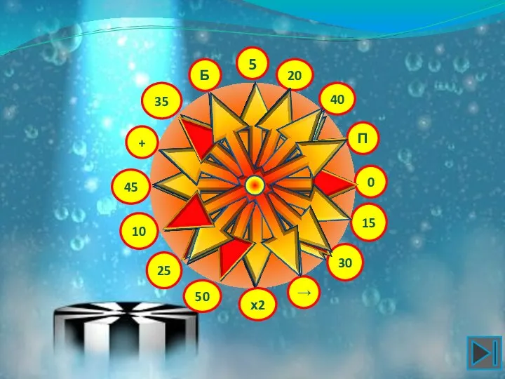 5 х2 0 45 40 35 25 30 20 Б + П 15 10 → 50