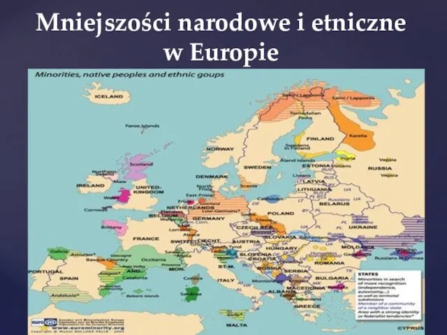 Mniejszości narodowe i etniczne w Europie