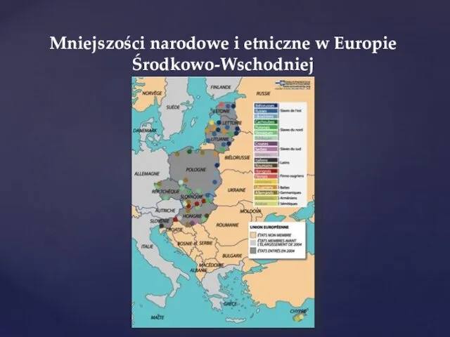 Mniejszości narodowe i etniczne w Europie Środkowo-Wschodniej