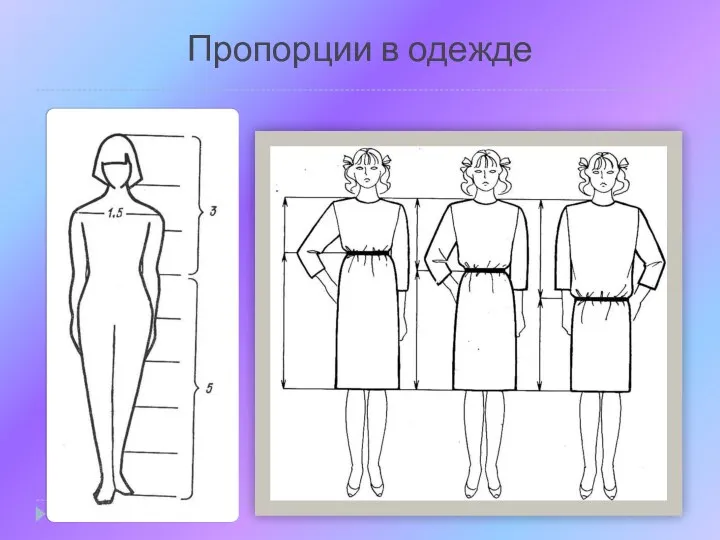 Пропорции в одежде