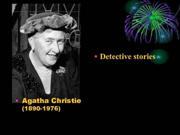 Agatha Christie (1890-1976) Detective stories