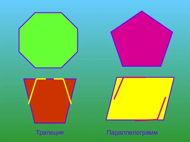 Трапеция Параллелограмм