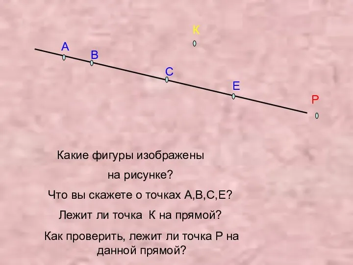 А В С Е К на рисунке? Что вы скажете