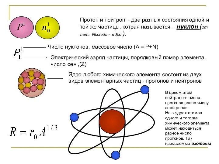 Протон и нейтрон – два разных состояния одной и той