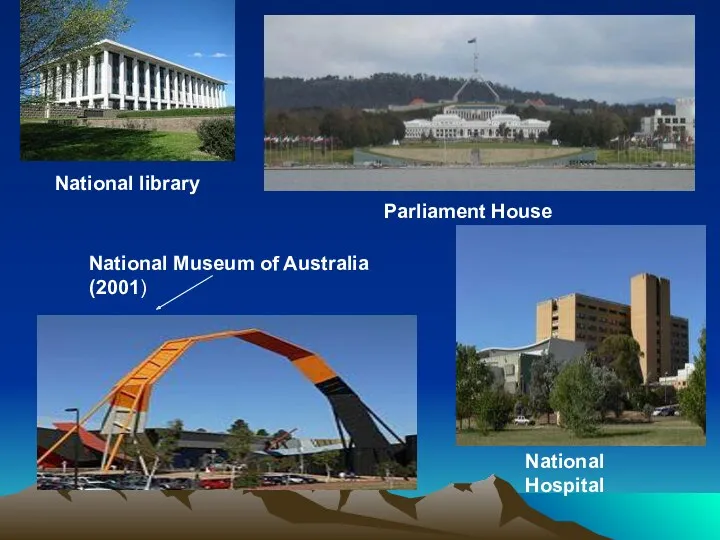 National library National Hospital Parliament House National Museum of Australia (2001)