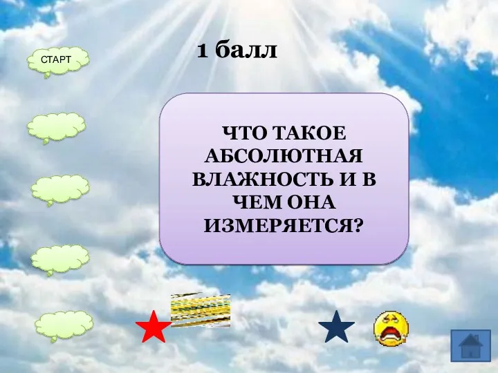 КОЛИЧЕСТВО ВОДЯНОГО ПАРА В ГРАММАХ, СОДЕРЖАЩЕСЯ В 1КМ3 ВОЗДУХА (Г/КМ3)