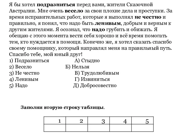 Я бы хотел подразниться перед вами, жители Сказочной Австралии. Мне