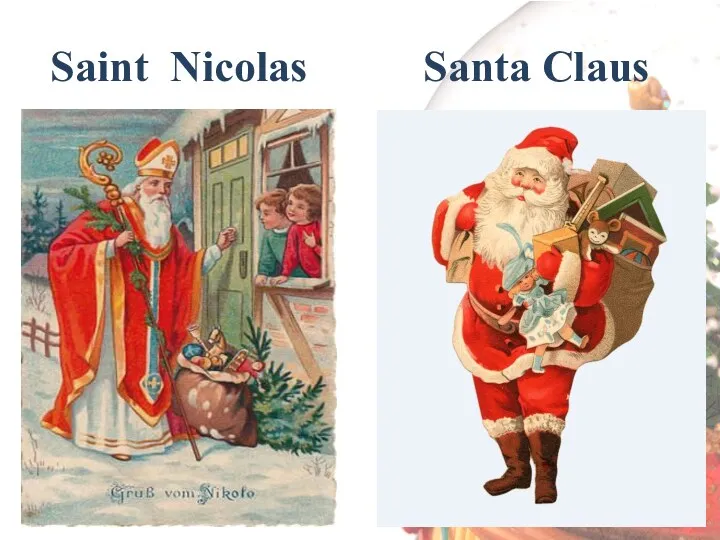Saint Nicolas Santa Claus