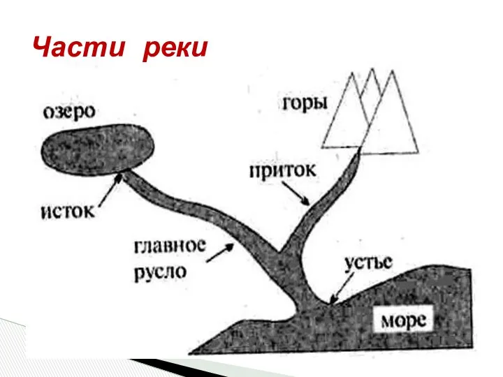 Части реки