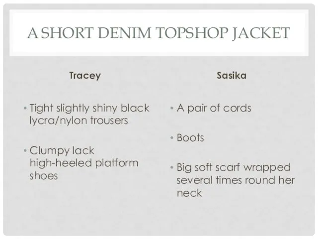 A SHORT DENIM TOPSHOP JACKET Tracey Tight slightly shiny black