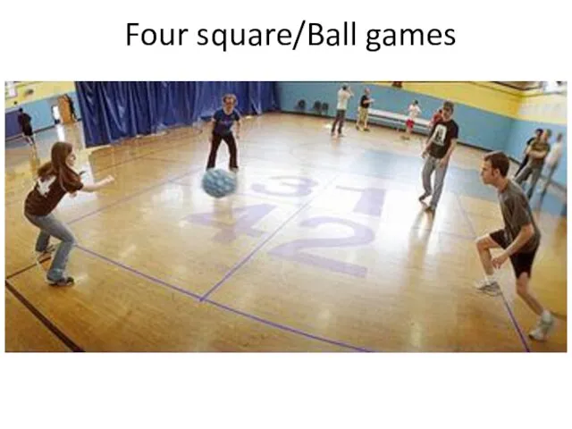 Four square/Ball games