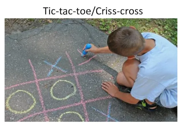 Tic-tac-toe/Criss-cross