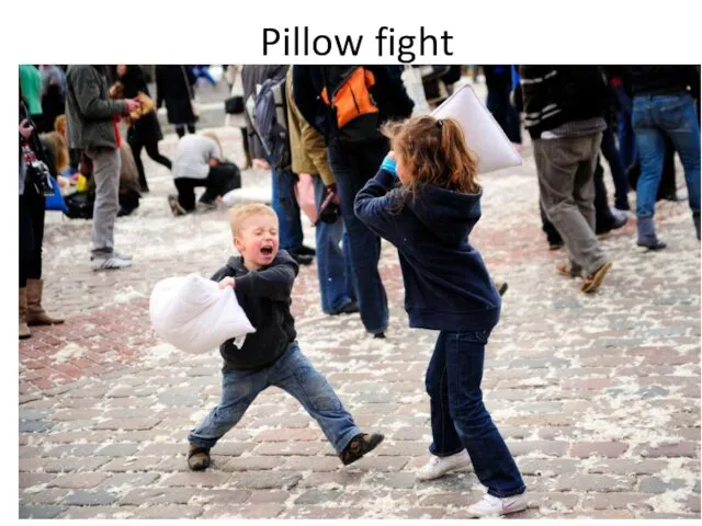 Pillow fight