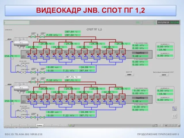 ВИДЕОКАДР JNB. СПОТ ПГ 1,2 ПРОДОЛЖЕНИЕ ПРИЛОЖЕНИЯ 9 BS0.3D.TB.AI04.000.16R00.238