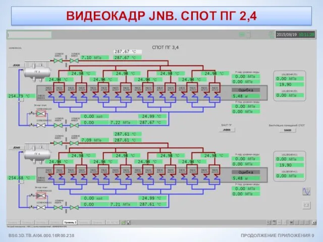 ВИДЕОКАДР JNB. СПОТ ПГ 2,4 ПРОДОЛЖЕНИЕ ПРИЛОЖЕНИЯ 9 BS0.3D.TB.AI04.000.16R00.238