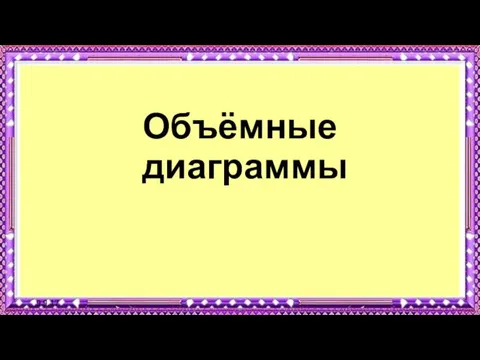 9.9.17 Объёмные диаграммы