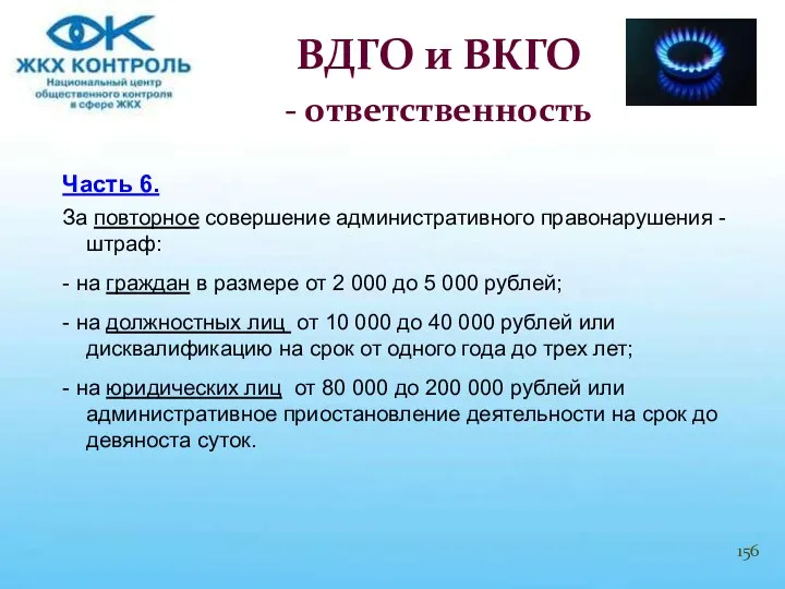 Часть 6. За повторное совершение административного правонарушения - штраф: -