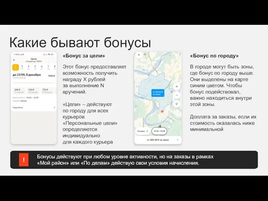 Какие бывают бонусы «Бонус по городу» Этот бонус предоставляет возможность