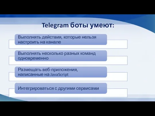 Telegram боты умеют: