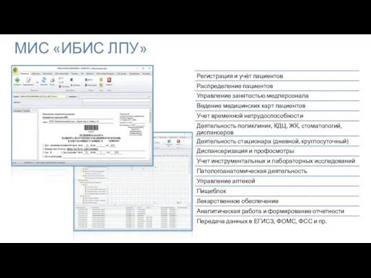 МИС «ИБИС ЛПУ»