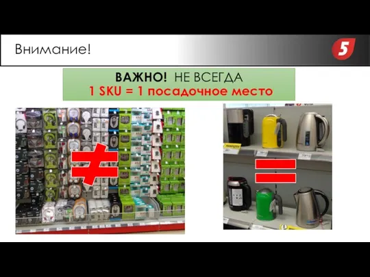 ВАЖНО! НЕ ВСЕГДА 1 SKU = 1 посадочное место Внимание!