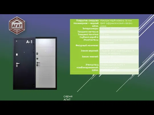 серия АГАТ А-1