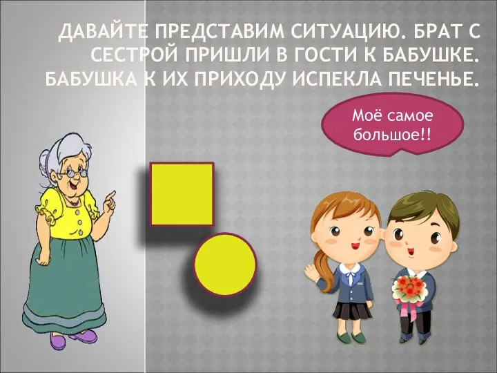 ДАВАЙТЕ ПРЕДСТАВИМ СИТУАЦИЮ. БРАТ С СЕСТРОЙ ПРИШЛИ В ГОСТИ К