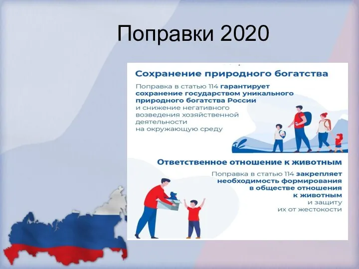 Поправки 2020