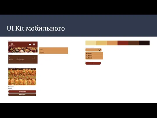 UI Kit мобильного