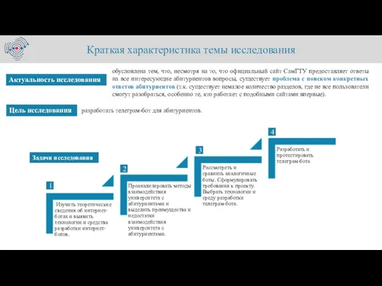 Краткая характеристика темы исследования обусловлена тем, что, несмотря на то,