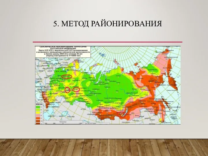 5. МЕТОД РАЙОНИРОВАНИЯ