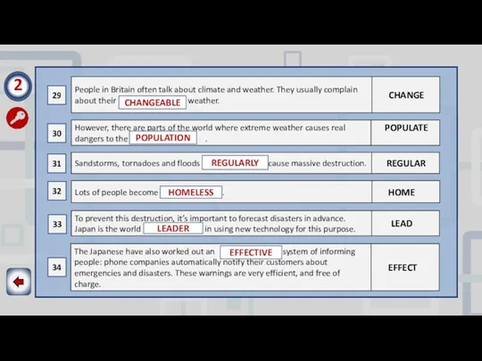 29 30 31 32 33 34 CHANGEABLE POPULATION REGULARLY HOMELESS LEADER EFFECTIVE