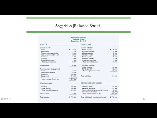 10/24/2017 ბალანსი (Balance Sheet)