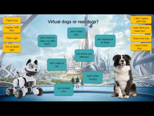 Virtual dogs or real dogs? That’s true I see what