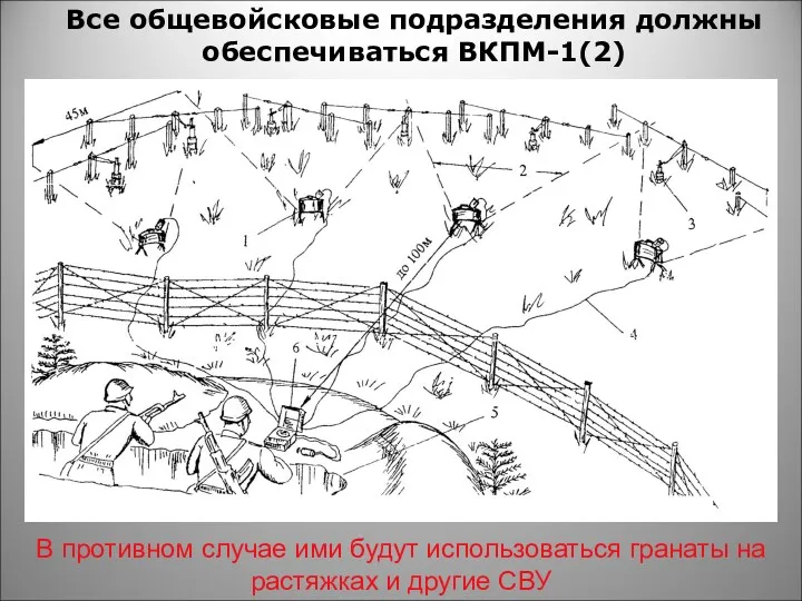 В противном случае ими будут использоваться гранаты на растяжках и