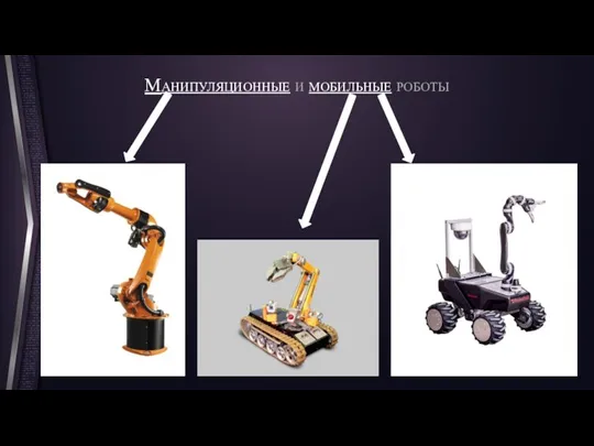 Манипуляционные и мобильные роботы