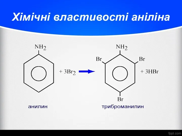 Хімічні властивості аніліна