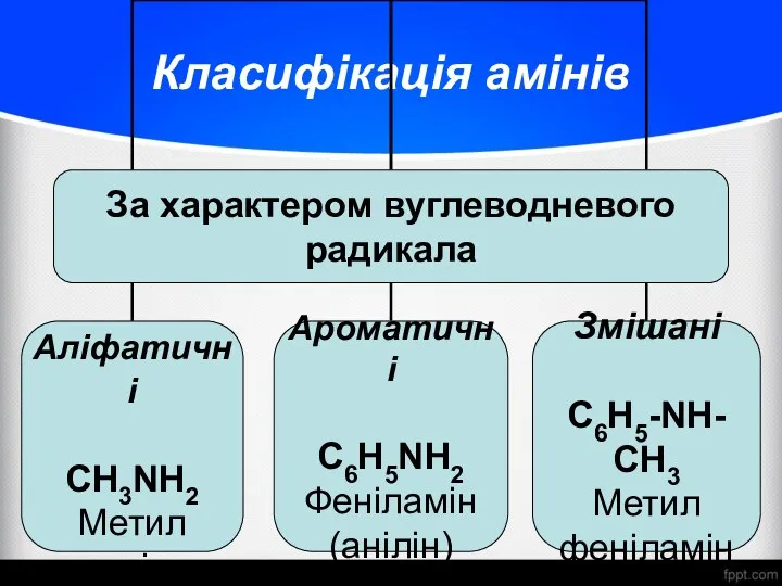 Класифікація амінів