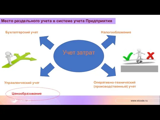 Место раздельного учета в системе учета Предприятия Бухгалтерский учет Налогообложение