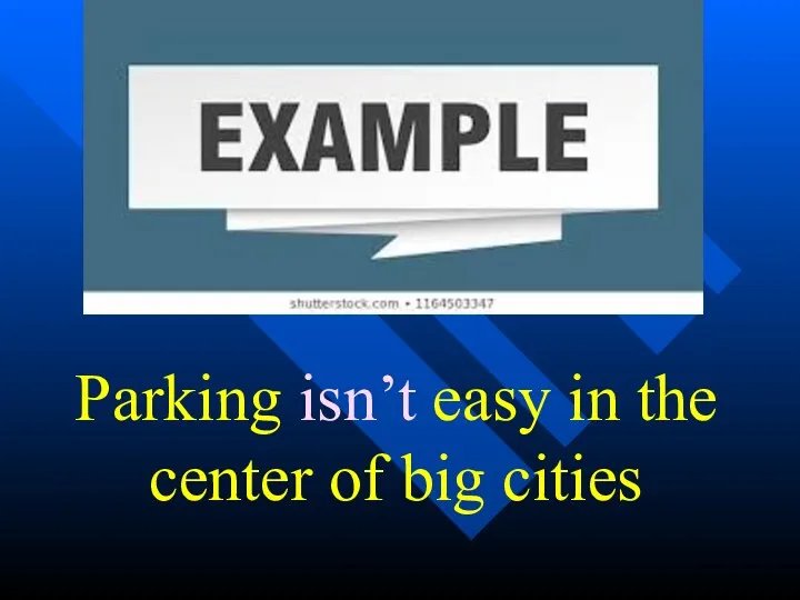 Parking isn’t easy in the center of big cities