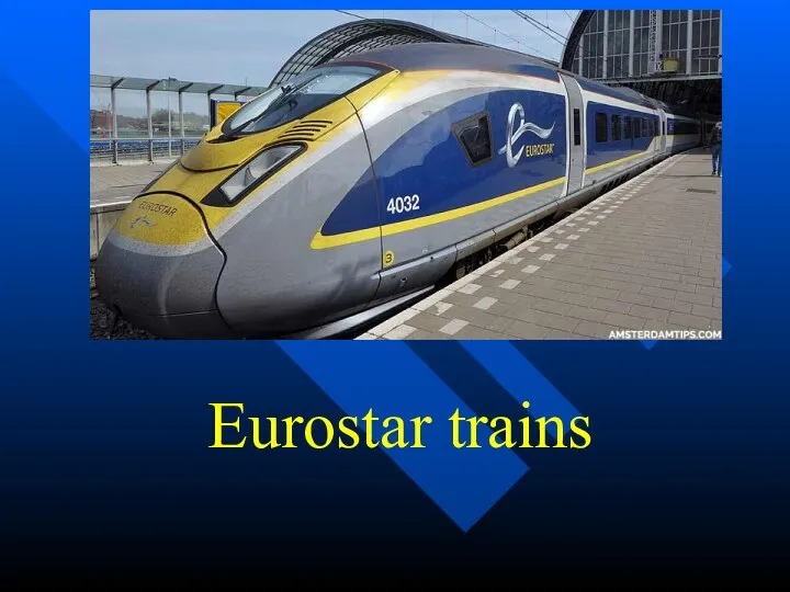 Eurostar trains