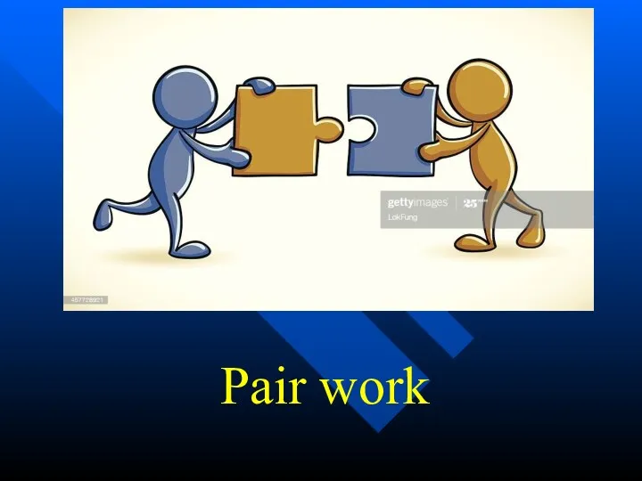 Pair work