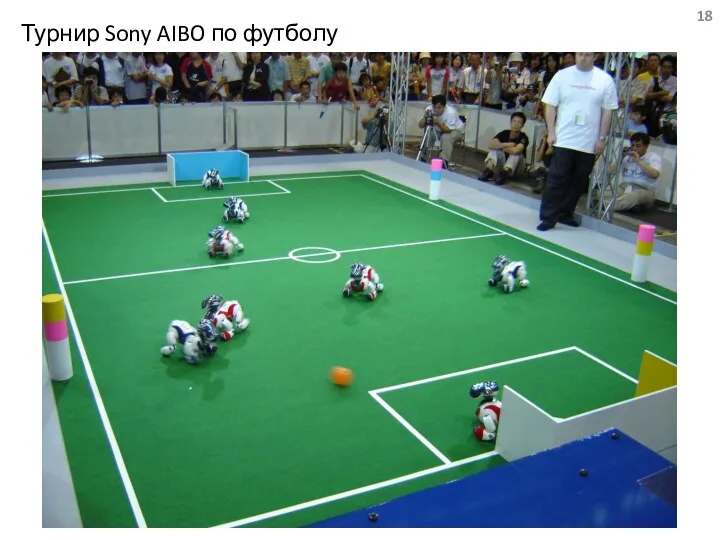 Турнир Sony AIBO по футболу