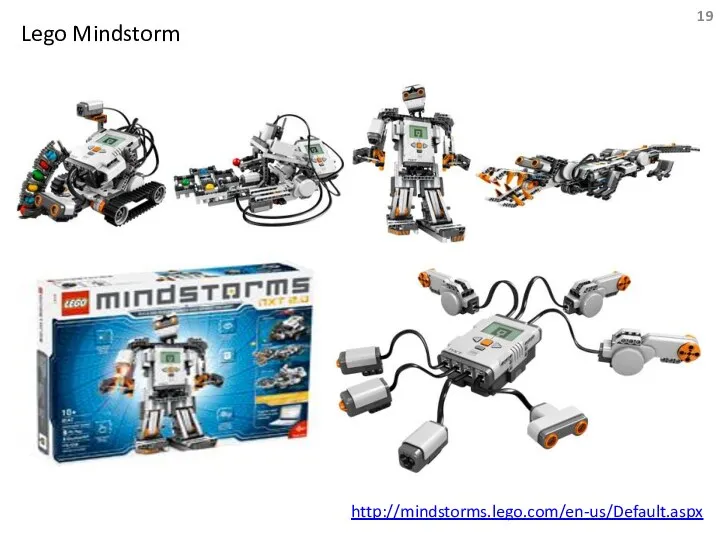 Lego Mindstorm http://mindstorms.lego.com/en-us/Default.aspx
