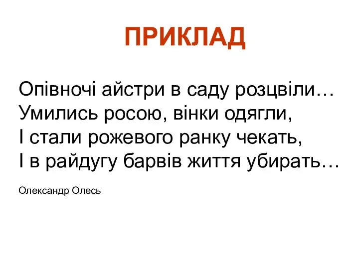 Опівночі айстри в саду розцвіли… Умились росою, вінки одягли, І