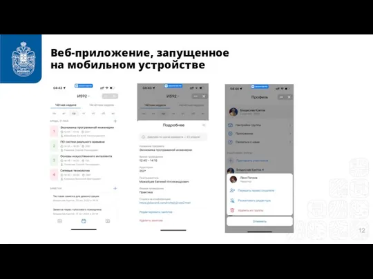 Веб-приложение, запущенное на мобильном устройстве