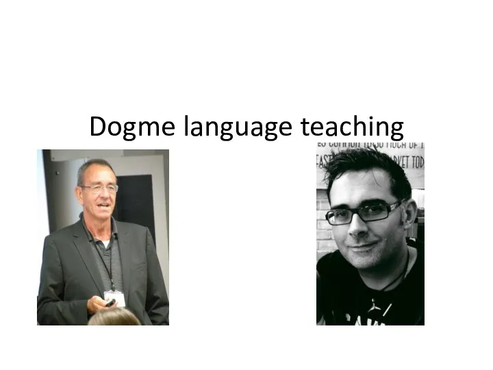 Dogme language teaching