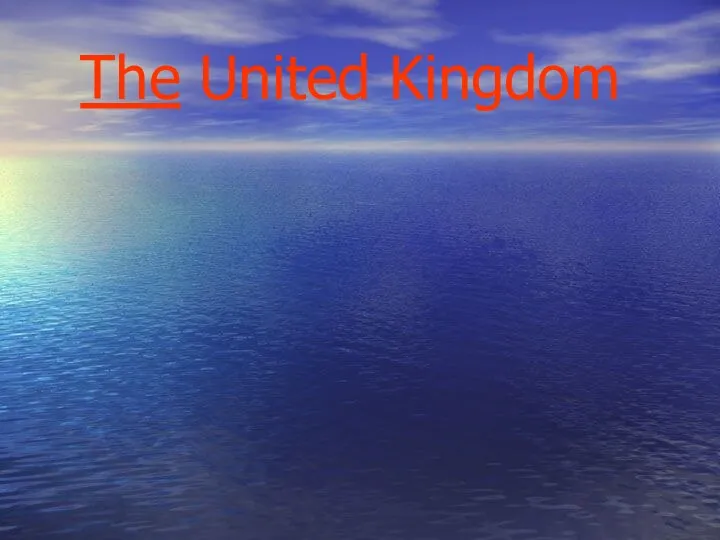 The United Kingdom