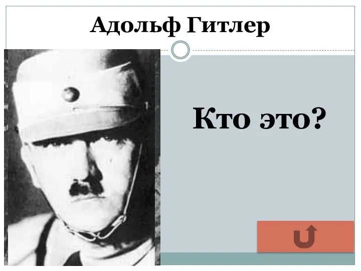 Адольф Гитлер Кто это?