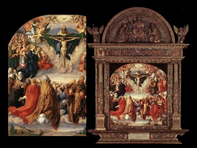 Дюрер Поклонение Троице, 1511